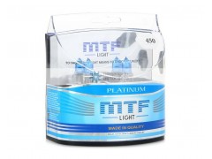 Набор галогеновых ламп MTF Light H3 Platinum 3800K